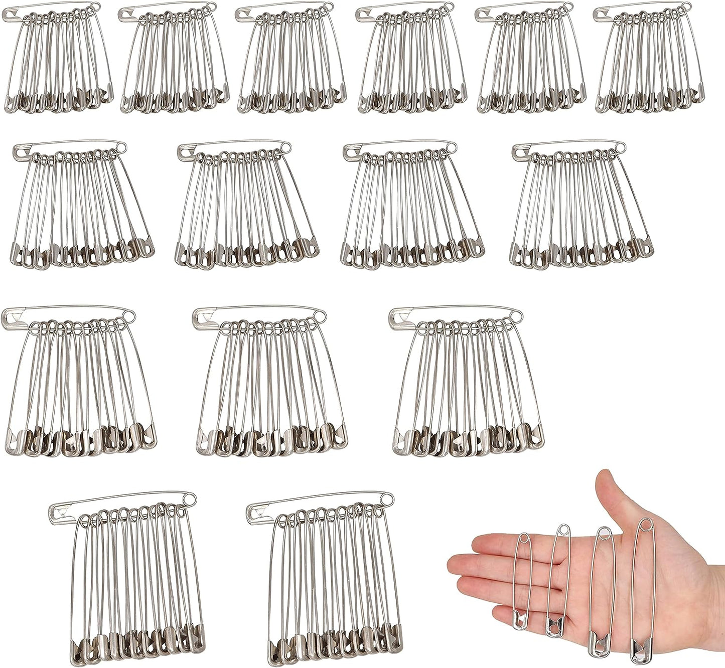 Safety Pins (Pack of 12)